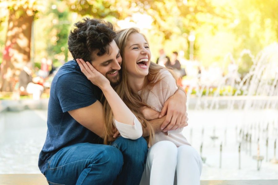 diseño de sonrisa en pareja